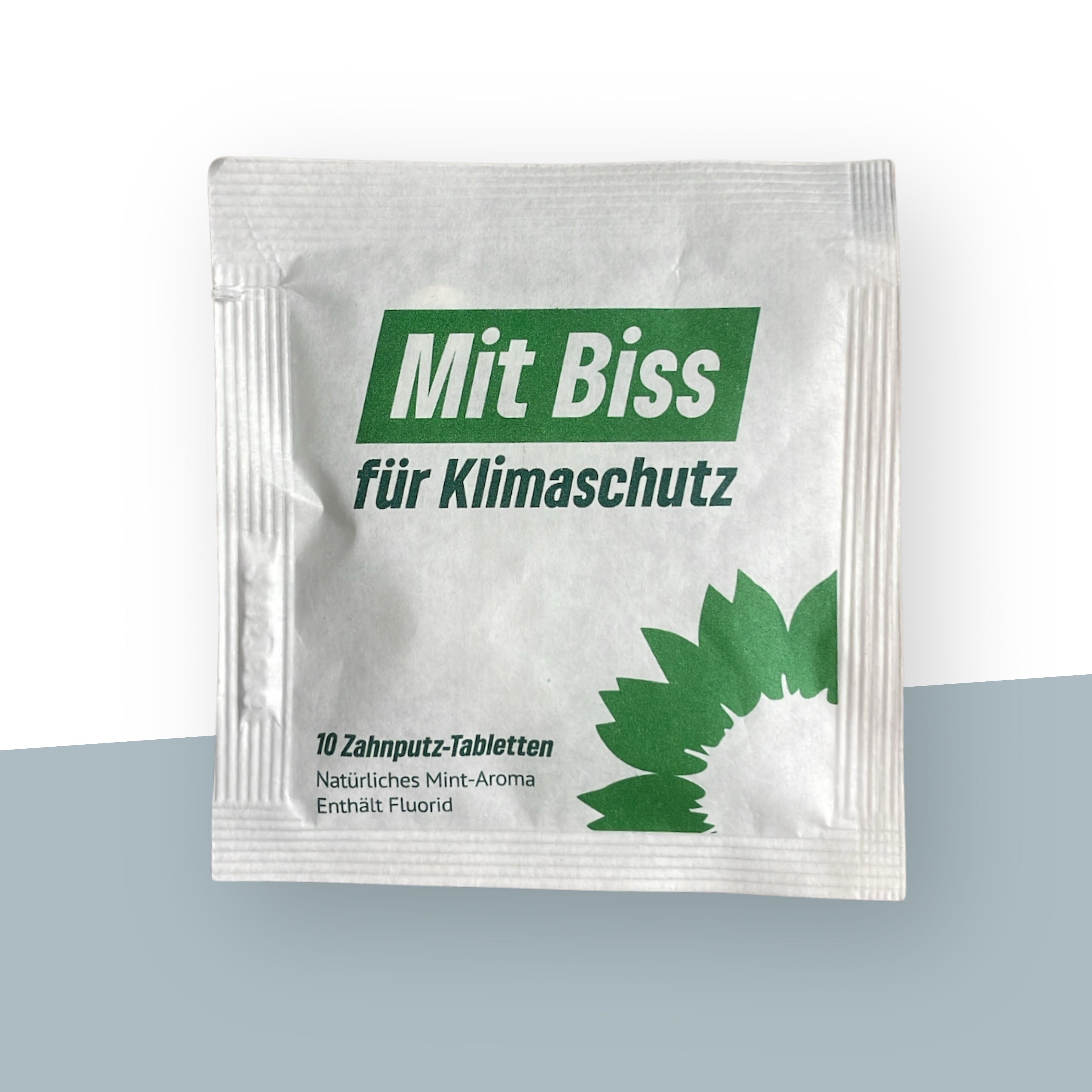 Die Grünen Denttabs Probiertüte Mint mit Fluorid