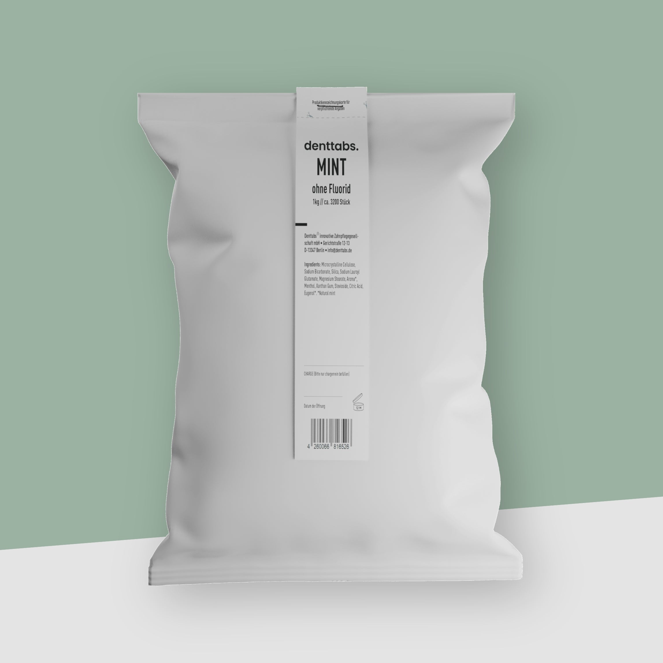 Toothpaste tablets 1kg bag