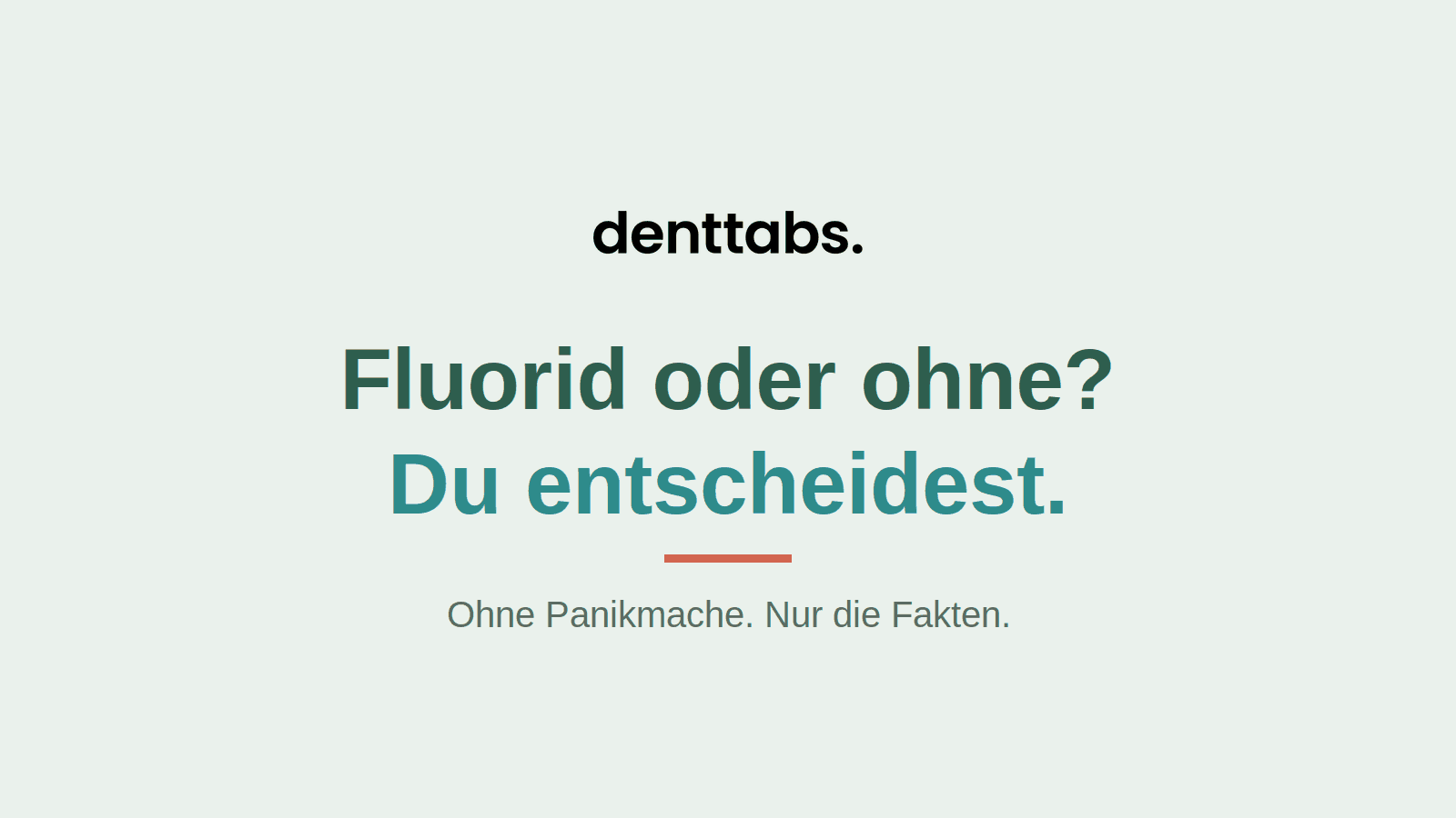 Fluorid oder ohne? Die ehrliche Entscheidungshilfe.