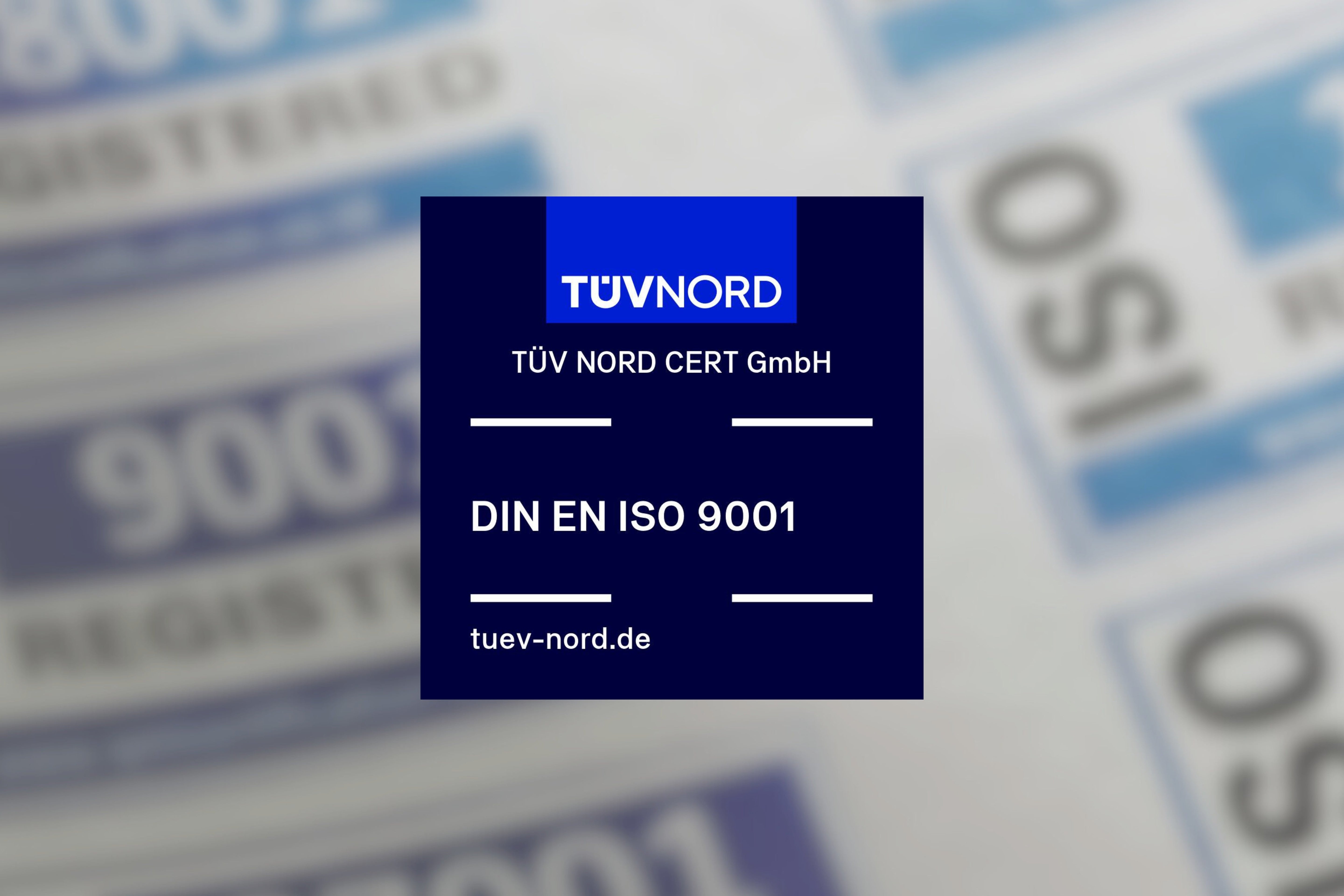 Denttabs ist zertifiziert nach DIN EN ISO 9001:2015