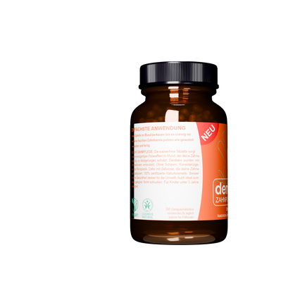 denttabs Zahnputztabletten Cinnamon xxl Glas fluoridfrei