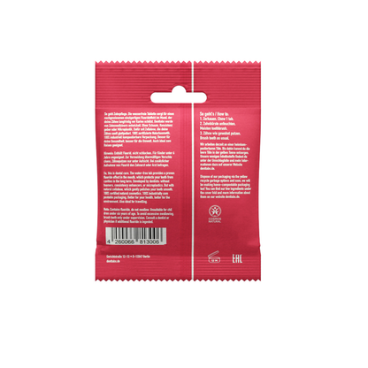 Denttabs Zahnputztabletten Strawberry mit Fluorid 125 Stk